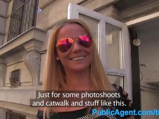 PublicAgent alluring blonde fuck a fake modelling agent for cash