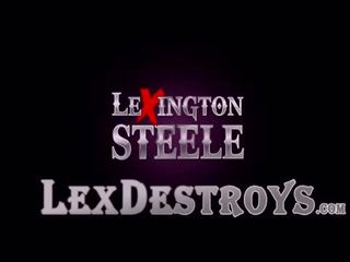 Tentant brunette miya pierre obtient détruit par lexington steeles bbc