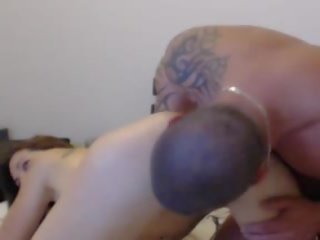 Horny French couple POV