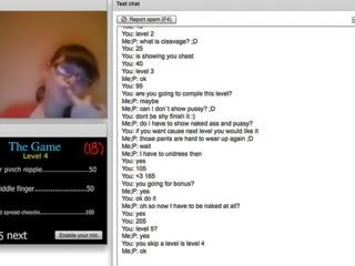 Another 20 year old on chatroulette, another top score