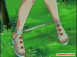 Anime bata babae makakakuha ng squeezed kanya suso at mahirap poked