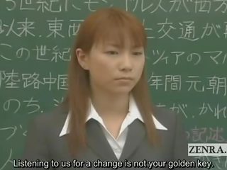 Subtitled japonská kurumi morishita enf cmnf striptýz