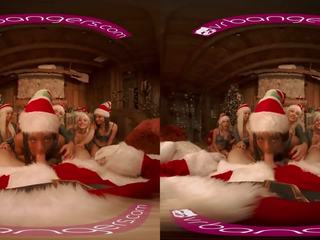 VRBangers Christmas Orgy With Abella Danger And Her 7 voluptuous Elves VR dirty movie