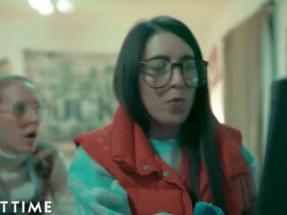 Ripened timp - tocilar lesbiană cadence lux creates sex video prieten pentru in trei cu bff complet scenă