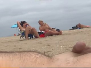 Aufgeregt bis sein gesehen von frauen bei die moment von ejaculation/nudist strand