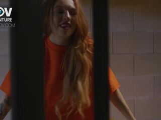 In this weeks episode of POV, Madi Collins plays a turned on prisoner.
