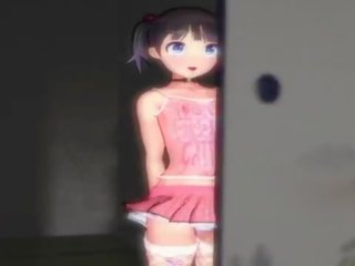 3d جميل loli مارس الجنس شاق