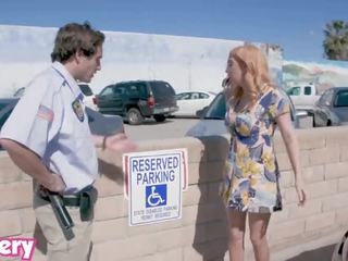 Trickery - April O'neil Tricked Into adult movie With a Security Guard