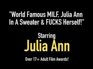 عالم مشهور جبهة مورو, جوليا آن في ل sweater & الملاعين نفسها!