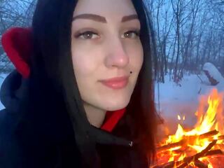 A chap and a Ms Fuck in the Winter by the Fire: HD x rated video 80