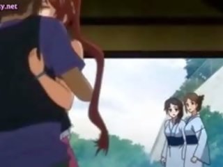 Shy Anime Teenie Gets Clit Rubbed