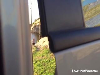 Bewitching Bikini Teen Public POV Blowjob