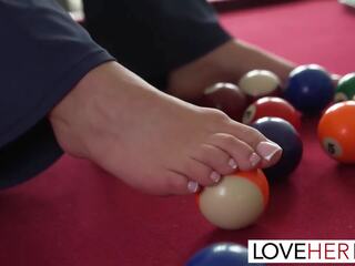 Gaining neu fans: footjob groß phallus erwachsene klammer feat. mädel ritchie von liebe sie füße