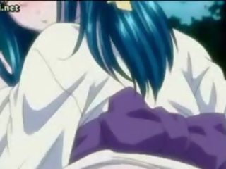 Big Meloned Anime Maid Having sex video