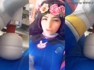 コスプレ 若い 女性 dva 魅力的 苦しみ すごい オーガズム アマチュア 女の子 自慰行為 迄 強い オーガズム サファダ gozando gostoso