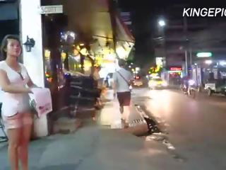 Russian escort in Bangkok Red Light District [HIDDEN CAMERA]