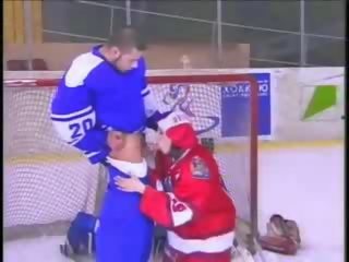 Ľad hockey hrať a jebanie vid