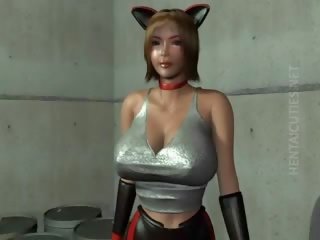 3d hentai nô lệ được âm hộ jizzed qua một con quái vật