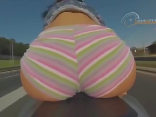 Biker lassie Upskirt Compilation