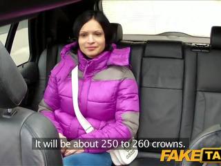 Faketaxi đen tóc đối tượng hấp dẫn kiêm trên ngực