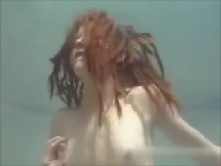 Dreadlocks Fucks Underwater, Free Underwater Tube sex film video