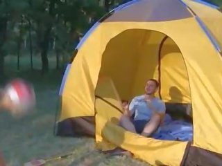 Pigtailed 19 meitene kam x nominālā video uz tent