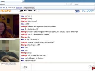 Compilatie van amateur meisjes op omegle groot schacht re