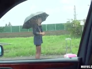 Pārāks blondīne christen izpaužas rammed