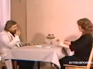 Servant disturbs their diner