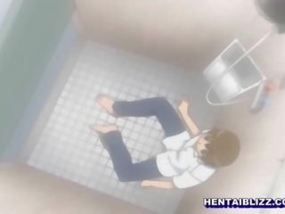 Bigboobs hentai consigue assfucked en la nadando piscina