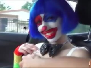 Hard Fucking A tempting Clown Along The Way