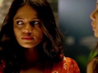 Indian Actress Anangsha Biswas & Priyanka Bose 3Some sex video Scene