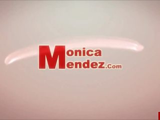 मोनिका mendez पसंद आप को adore उसकी विशाल बड़ा जुसी titties