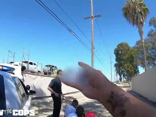 Screw the Cops - White Female Cop Fucked by Three Bbc