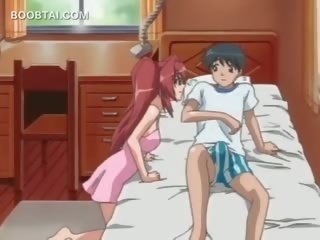 Ruiva hentai aluna mostrando dela punhetas talentos