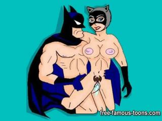 Batman rapat kepada catwoman dan batgirl orgies