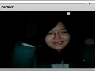 Intsik anak na babae magnificent webcam pelikula