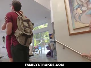 Familystrokes - botanik step-bro fucked me for homework