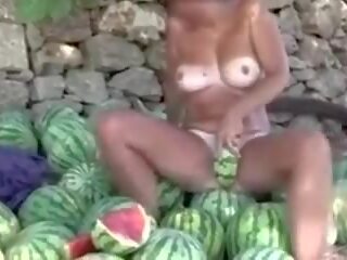 Tid till samla vattenmeloner, fria utomhus momen jag skulle vilja knulla kön filma mov