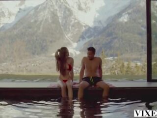 Mégère ski vibro sonya a desiring cochon film en la alps