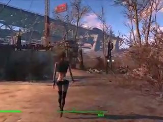 Fallout 4 stiprs un tori, bezmaksas multene netīras video 46